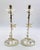 1980s Pair of Emilia Castillo Silver-Plated Candlesticks With Emerald Stone Inlay For Sale - Image 5 of 18