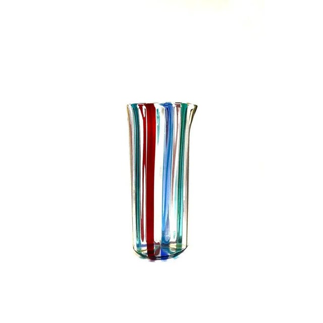 Italian Carafe from Ribes the Art of Glass For Sale - Image 3 of 13
