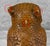 Brown Mid-Century Chalkware Owl Sculpture - 9" For Sale - Image 8 of 10