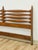 Brown Vintage Heritage Furniture MCM Pointed King Headboard Mid Century Modern Bed For Sale - Image 8 of 17