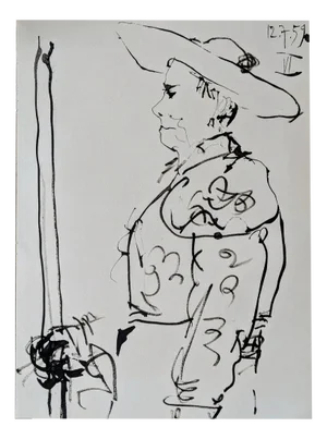 Pablo Picasso, Picador, Original Lithograph, 1961