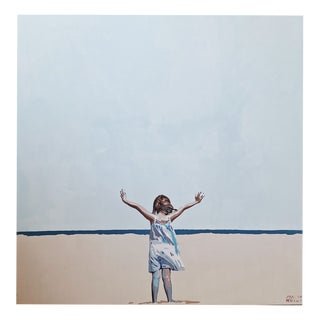 Joanna Woyda, The Beach: Joy, 2026, Acrylic on Canvas For Sale