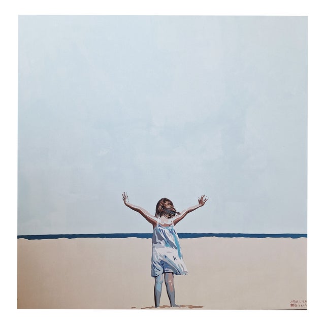 Joanna Woyda, The Beach: Joy, 2026, Acrylic on Canvas For Sale