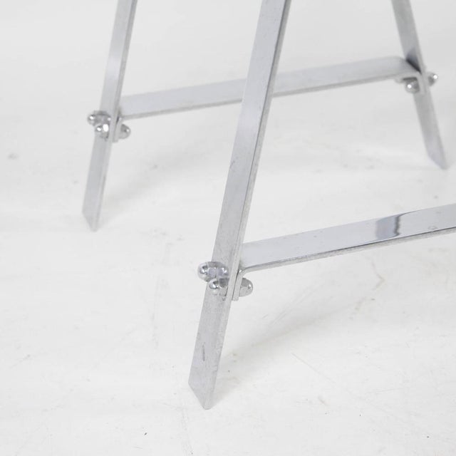 Stainless Steel Console Table, 1970s For Sale - Image 12 of 13