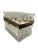 Beautiful antique French cut crystal box with ornate bronze mounts dating to circa 1880. The crystal panels are deeply cut...