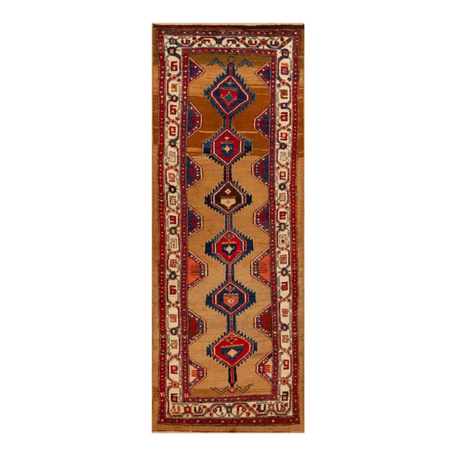 Nazmiyal Collection Antique Persian Serab Runner Rug For Sale