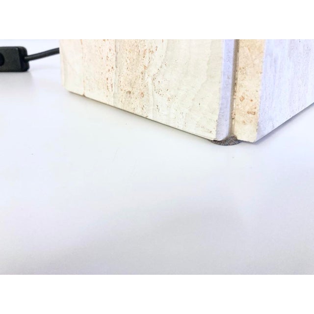 Large Table Lamp with Marble Base by Ruf Design, 1970s For Sale - Image 9 of 18