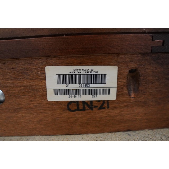 1990s Ethan Allen American Impressions File Cabinet For Sale - Image 16 of 16