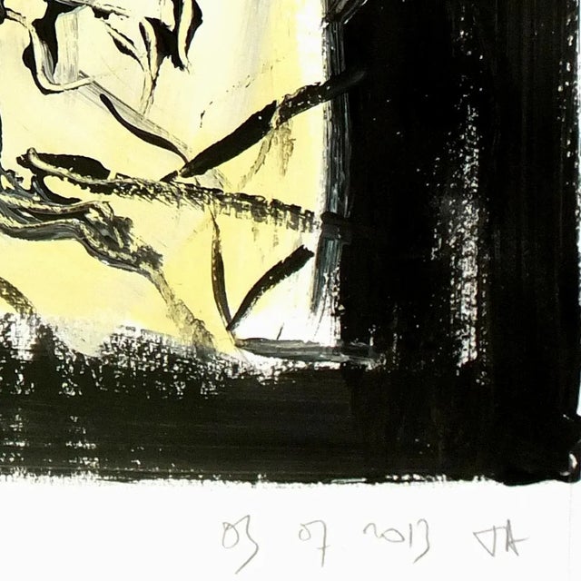 Abstract Jacques Alary, French Abstract Painting - Rythme d'Automne (Autumn Rhythm) For Sale - Image 3 of 5