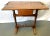 Rustic Antique Ship's Navigation Table/ Desk Handmade of Solid Wood With Barley Twist Legs For Sale - Image 3 of 13
