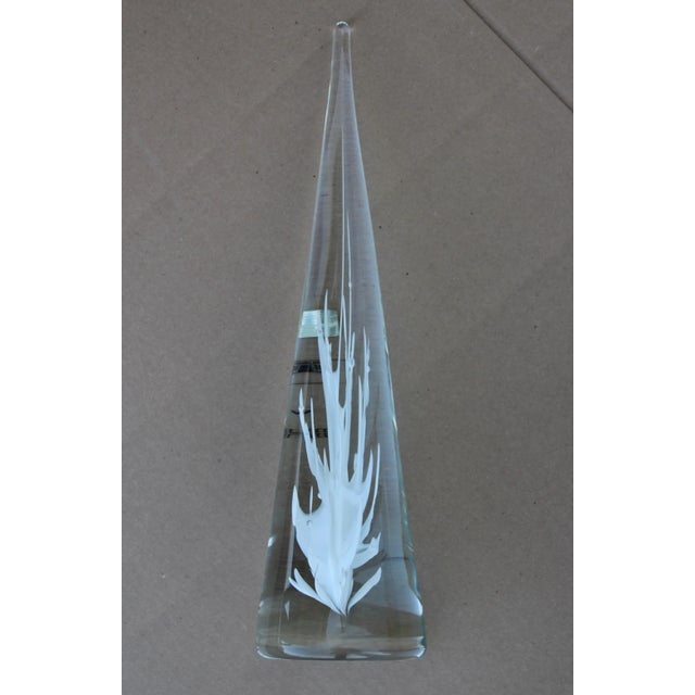 1970s Licio Zanetti Glass Murano Sculpture For Sale - Image 5 of 10