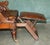Antique Walnut and Leather Reclining Library Lounge Chair by William Smee, 1850s For Sale - Image 15 of 18