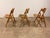 Egon Eiermann SE18 Folding Chairs by Egon Eiermann for Wilde & Spieth, Set of 3 For Sale - Image 4 of 9