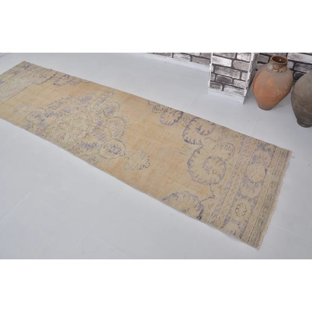 Handmade wool carpet in Turkish Anatolia , Vintage Oushak Rug,Turkish Vintage Anatolian Rug, Handmade wool Rug . One Of...