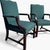Stow & Davis Vintage Chippendale Mahogany Lolling Chairs – Pair Upholstered Armchairs – Stow & Davis For Sale - Image 4 of 10