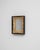 1980s French Brown Gilded Wall Mirror in Black Wooden Display Case For Sale - Image 18 of 18