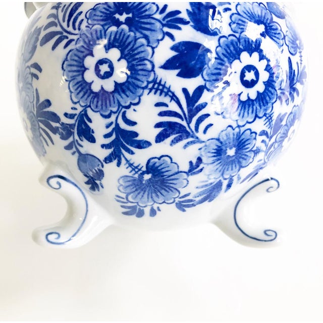 Blue & White Delft Tulipiere Vase Chairish