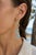 Drop Earrings With Natural Sky Blue Topaz, Silver, Gold, Pair For Sale - Image 4 of 7