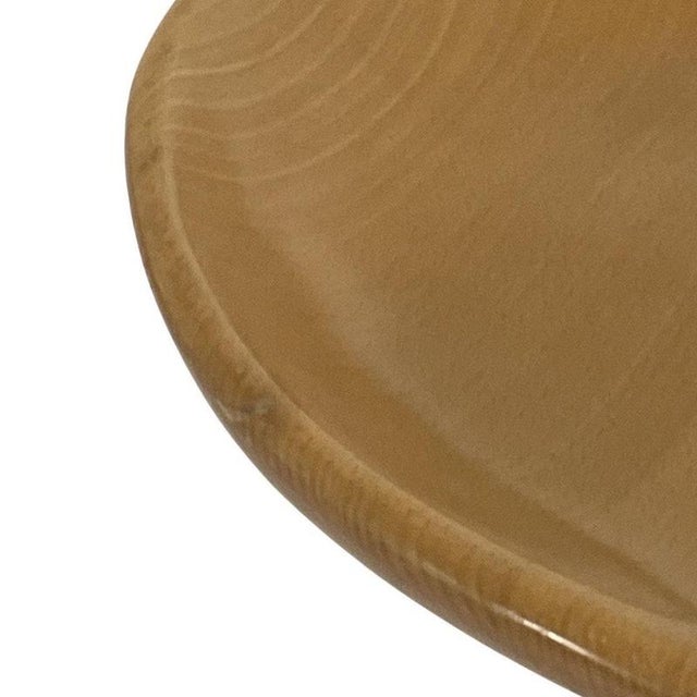 Vintage Industrial Jamaica Bar Stool with Wooden Seat by Pepe Cortes Amat 3 / Knoll For Sale - Image 6 of 9