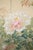 Showa Era Oda Hideaki, "Peonies and Blue Birds" Japanese Silk Scroll Painting For Sale - Image 4 of 15