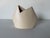 Mid-Century Modern 1980's Vintage James Johnston Matte White Geometric Ceramic Vase, Signed For Sale - Image 3 of 12