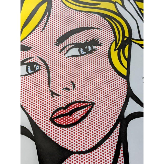 Roy Lichtenstein, M-Maybe, Original Lithographic Art Poster, 2000s For Sale - Image 3 of 8