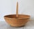 Mid 20th Century Vintage Coiled Pencil Reed Rattan Bowl With Handle For Sale - Image 5 of 7