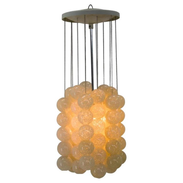 1970s Space Age Chandeliers by Napako, 1970s, Set of 3 For Sale - Image 5 of 13