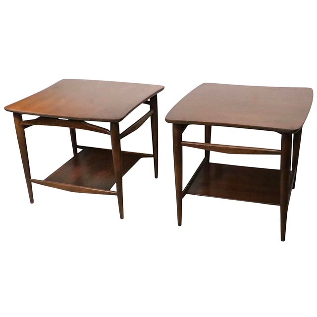 Pr. Mid 20th Century End Tables For Sale - Image 11 of 15