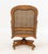 Louis XV Style Leopard Print Walnut Swivel Chair For Sale - Image 9 of 9