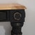 Mid 20th Century France Black Wood Console Table For Sale - Image 10 of 11