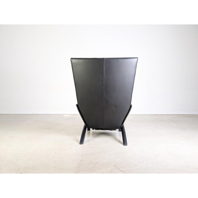 Postmodern Chair in Leather from WK Wohnen For Sale - Image 3 of 13