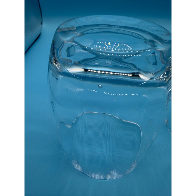 Late 20th Century Orrefors Optica Symphony Double Old Fashioned Tumblers - a Pair For Sale - Image 9 of 10