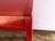 1970s Red Modern Vanity Table and Chair - Set of 2 For Sale - Image 10 of 12
