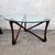 20th Century Coffee Tables in Wood and Glass, Set of 2 For Sale - Image 5 of 13