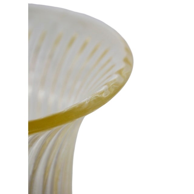 Mid-Century Modern Italian Handmade Murano Glass Vase, 2000 For Sale - Image 3 of 9