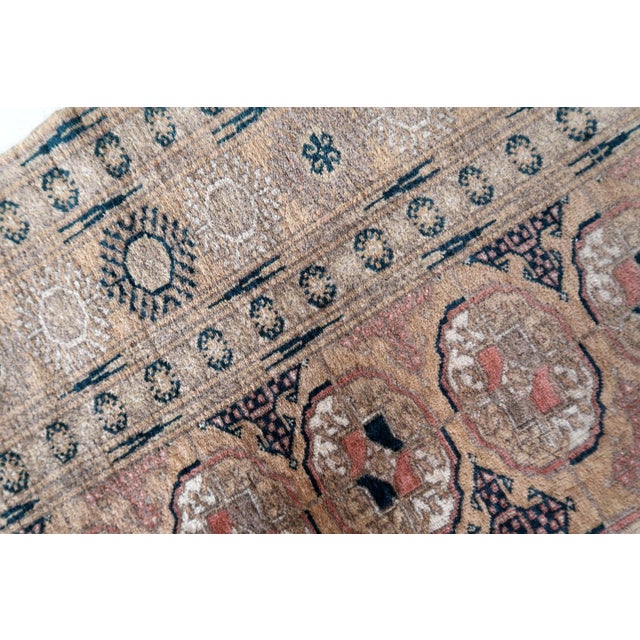 1960s, Handmade Vintage Afghan Baluch Rug 4.1' X 6.5' For Sale - Image 9 of 15