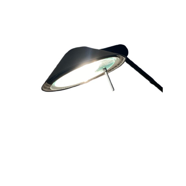 1980's Feather Floor Lamp by Robert Sonneman for George Kovacs For Sale In Miami - Image 6 of 8