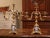 Bronze Pair of 19th Century French Louis XVI Gilt Bronze and Porcelain Candelabras For Sale - Image 8 of 8