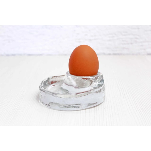 Moulded Glass Egg Cups, 1970s, Set of 6 For Sale - Image 8 of 9