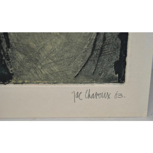 Jacques Charoux "Torso" Etching with Aquatint Circa 1963 For Sale - Image 4 of 5