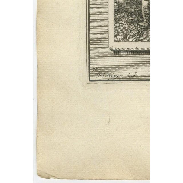 Pieter Mortier, Dagon Falls Before the Ark and the Ark Sent Back, 1700, Engraving For Sale - Image 9 of 12