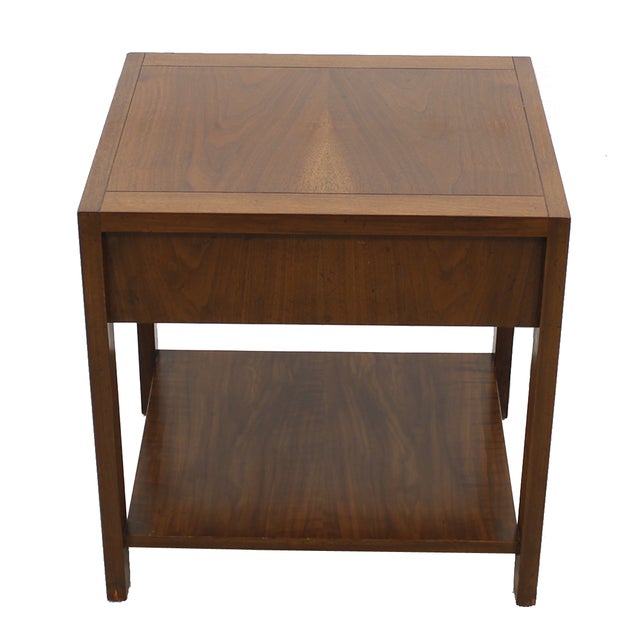 Michael Taylor for Baker Walnut Side Tables A Pair Chairish