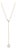 Mikimoto 18k Yellow Gold Akoya Pearl Lariat Drop Pendant Necklace For Sale