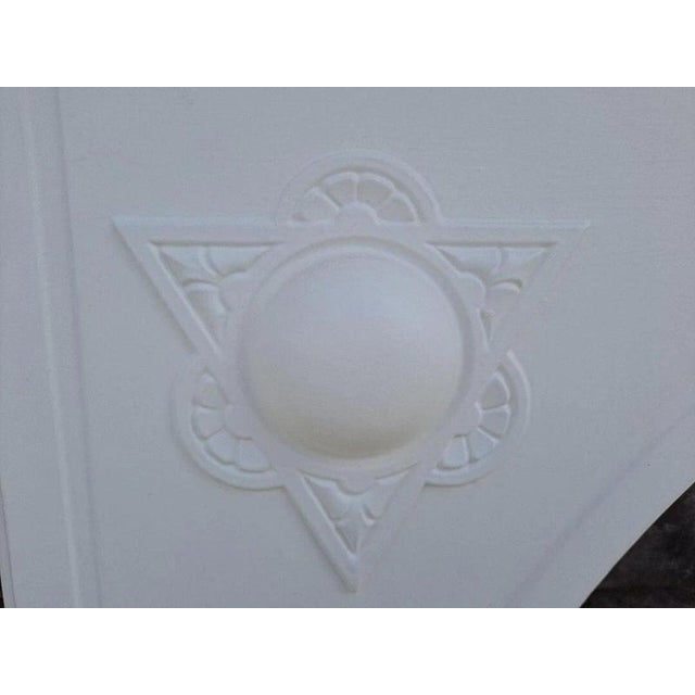 Victorian Arched Cast Iron Fireplace Surround For Sale - Image 10 of 17