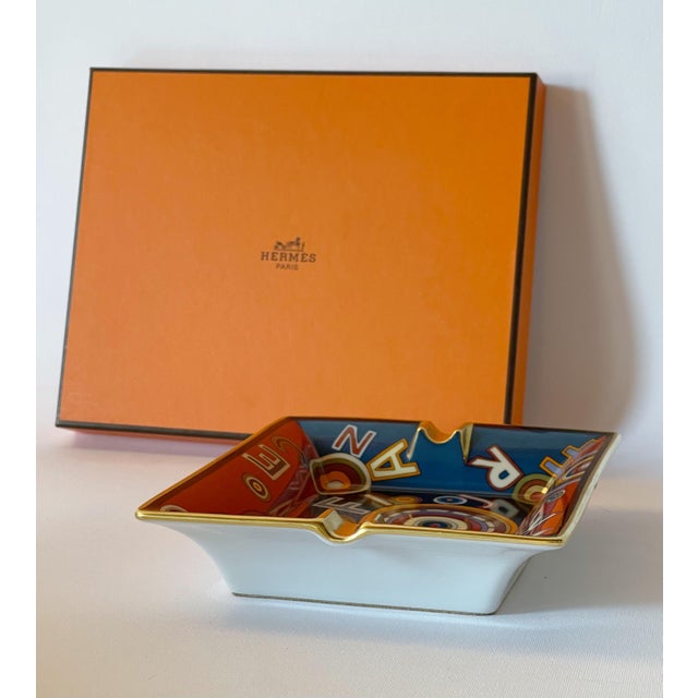 French Hermes Tohu Bohu Ashtray For Sale - Image 3 of 8