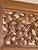 Large Freestanding Teak Mirror with Carved Openwork Pediment, Indonesia, 1980s For Sale - Image 13 of 18