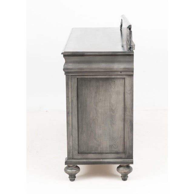 Ethan Allen "Saxon" Gray Wood Sideboard For Sale In New York - Image 6 of 9