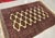 Textile Vintage Persian Bokhara Style Geometric Area Rug For Sale - Image 7 of 9