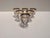 Murano Wine Glasses with Gilt Medici Rims, 1970s, Set of 6 For Sale - Image 9 of 11